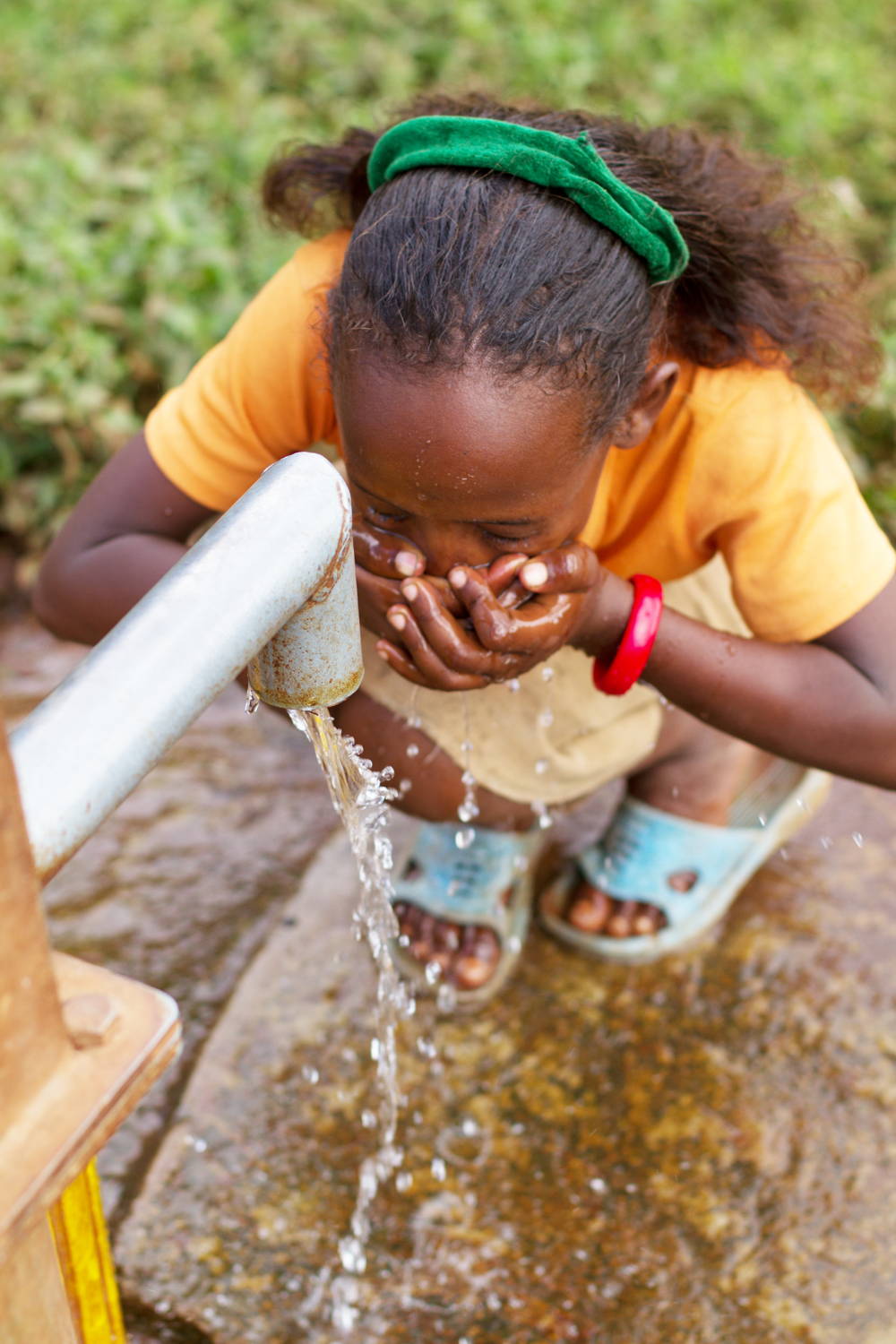 Sauberes Trinkwasser durch die Homecha Quelle