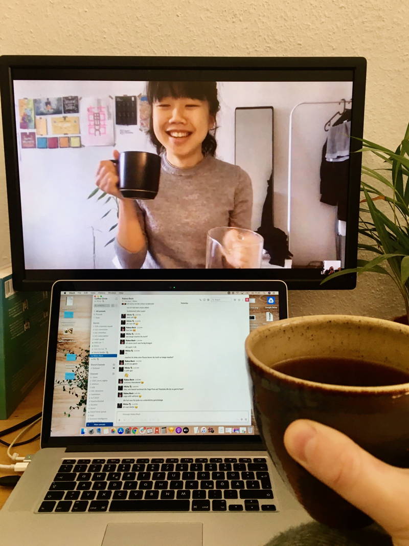 Virtuelle Kaffeepause