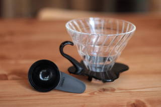 Der v60 aus Glas von Hario Der v60 aus Glas von Hario