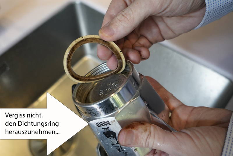 19 - So reinigst du deine Bialetti