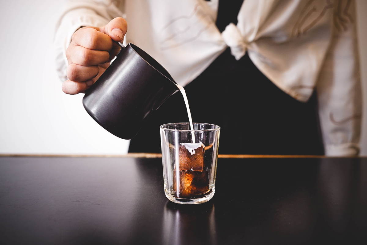 Rezeptideen für Eiskaffee im Büro