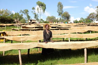 Die Drying Beds Unterwegs in Äthiopien
