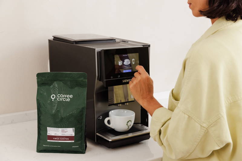 Yirga Santos Espresso aus dem Siemens EQ. 700 Vollautomat