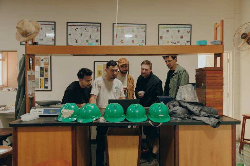 Martin, Hannes und Robert bei Daterra 2025