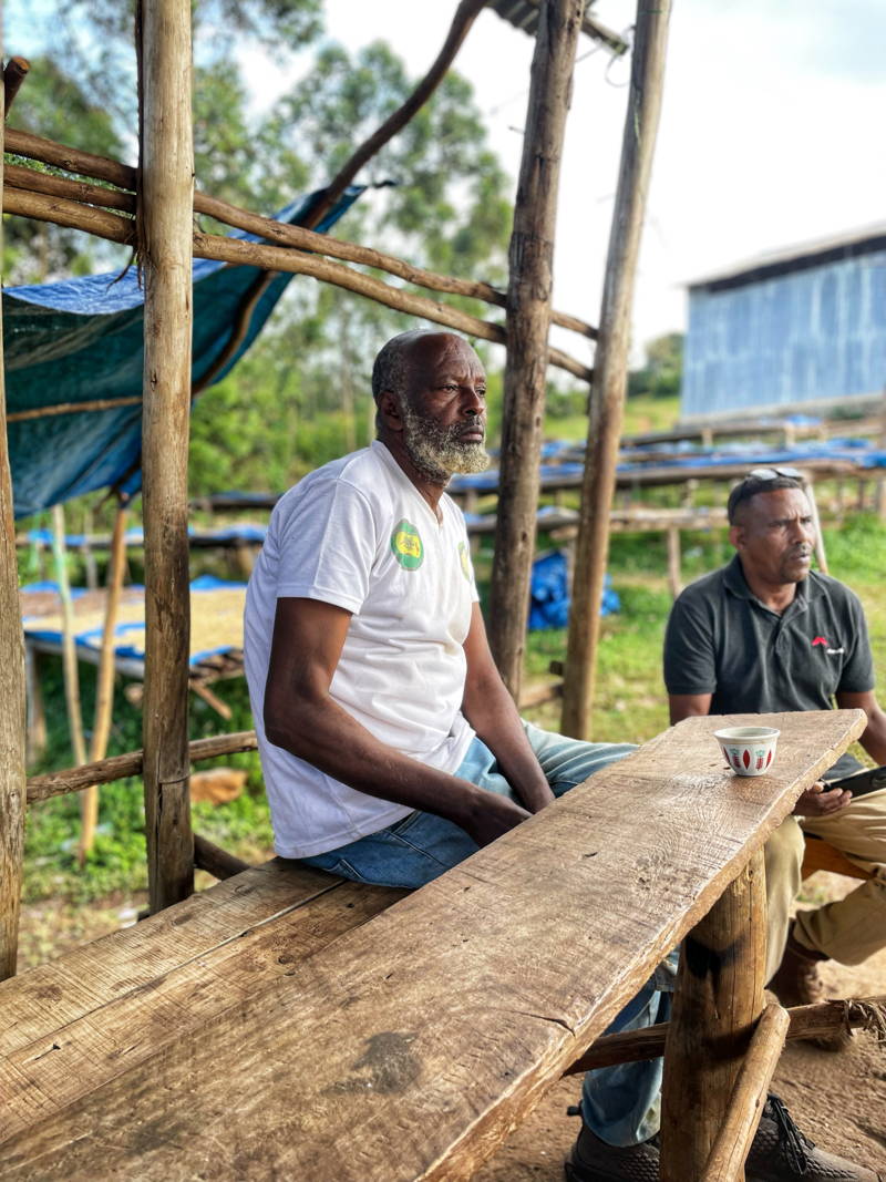 Kaffeefarmer Äthiopien 2024