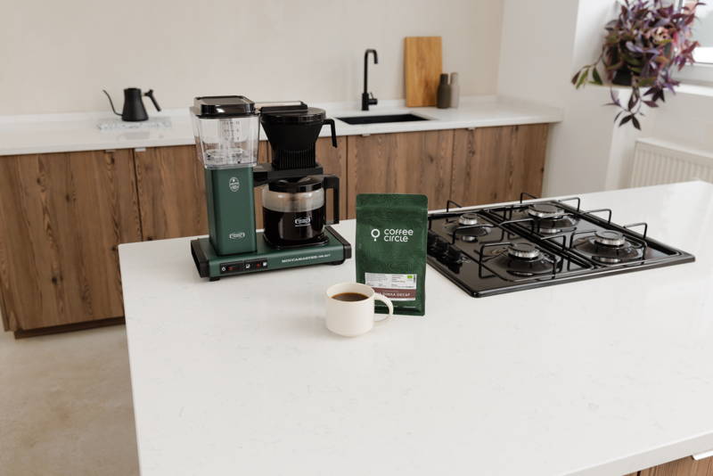 Ready Buna Dimaa Decaf from the moccamaster 