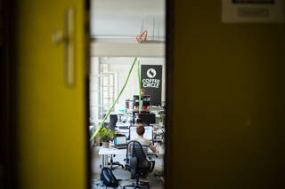 Ber der Arbeit Fotostrecke: Unser Büro