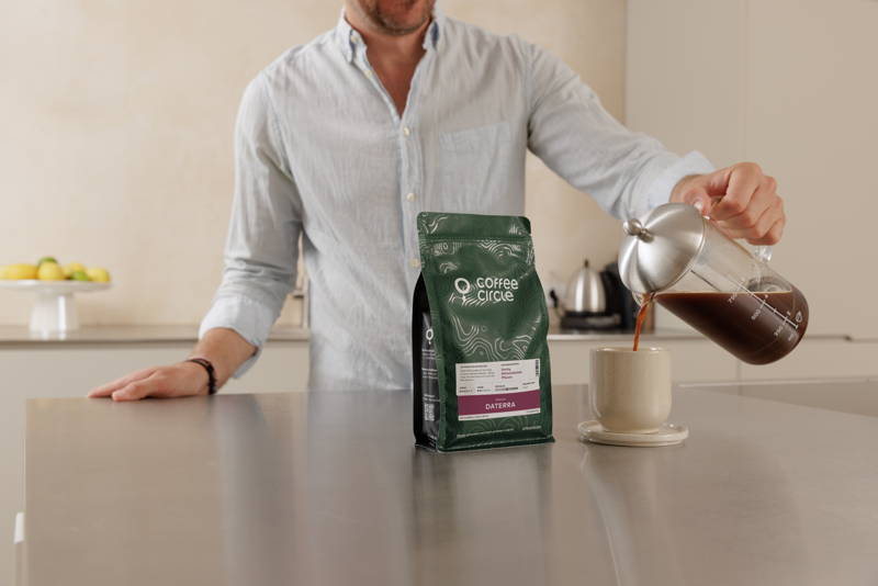 Daterra aus der French Press