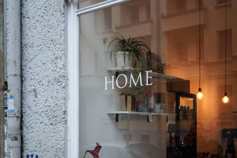 Home Café Blick in das Café