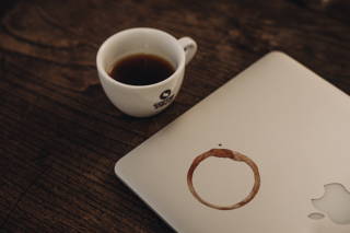 Bei der Arbeit Kaffee muss sein