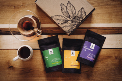 Probierpakete mit 3 Sorten Kaffee Probierpakete mit 3 Sorten Kaffee