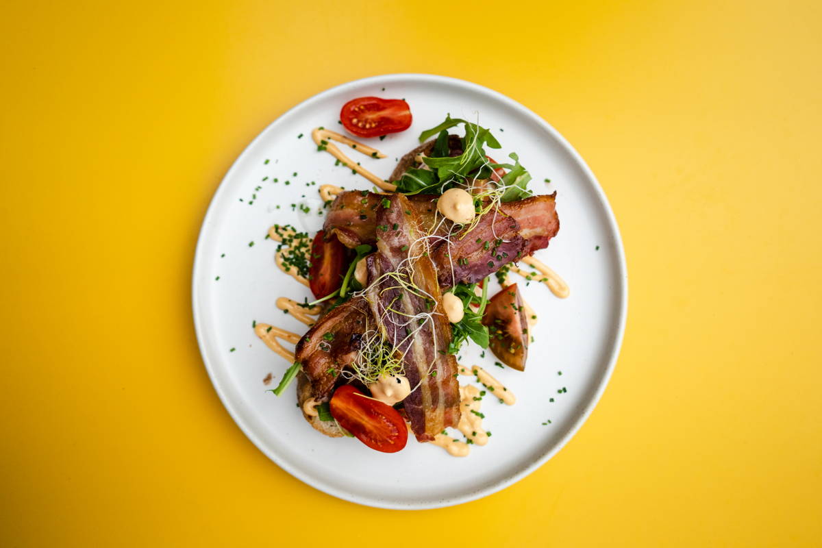 Eier und Speck Sandwich Café Wedding Eier und Speck Sandwich Café Wedding