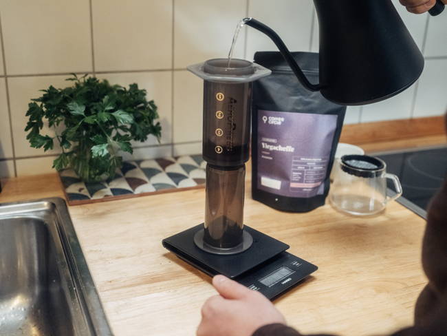 Yirgacheffe und AeroPress
