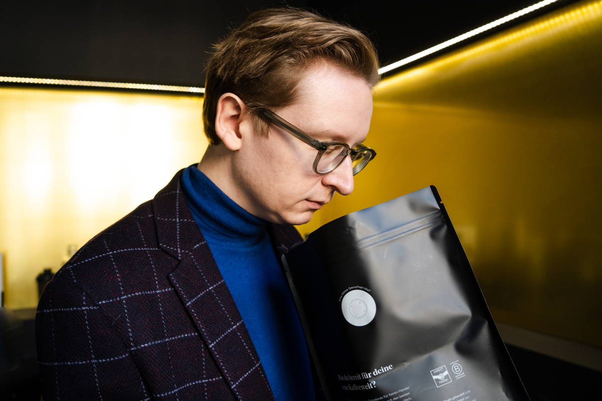 Neue Verpackungen Stephan riecht and Kaffee