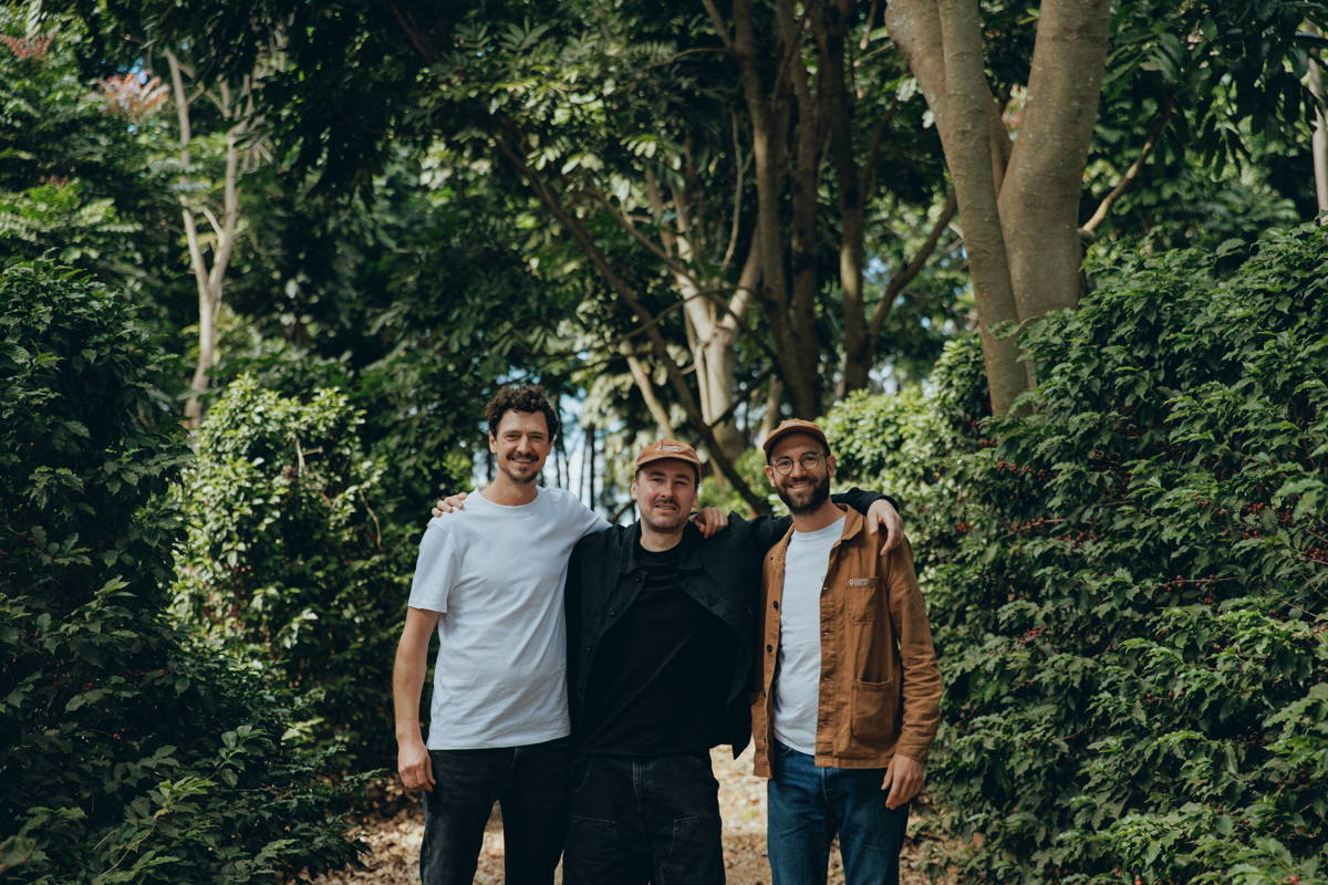 Martin, Hannes und Robert bei Daterra 2025