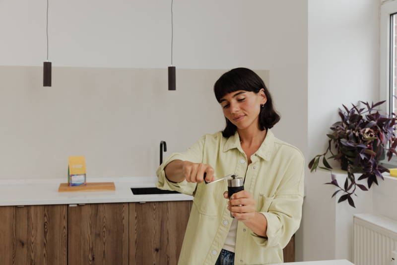 Kaffee mahlen mit Porlex Mini