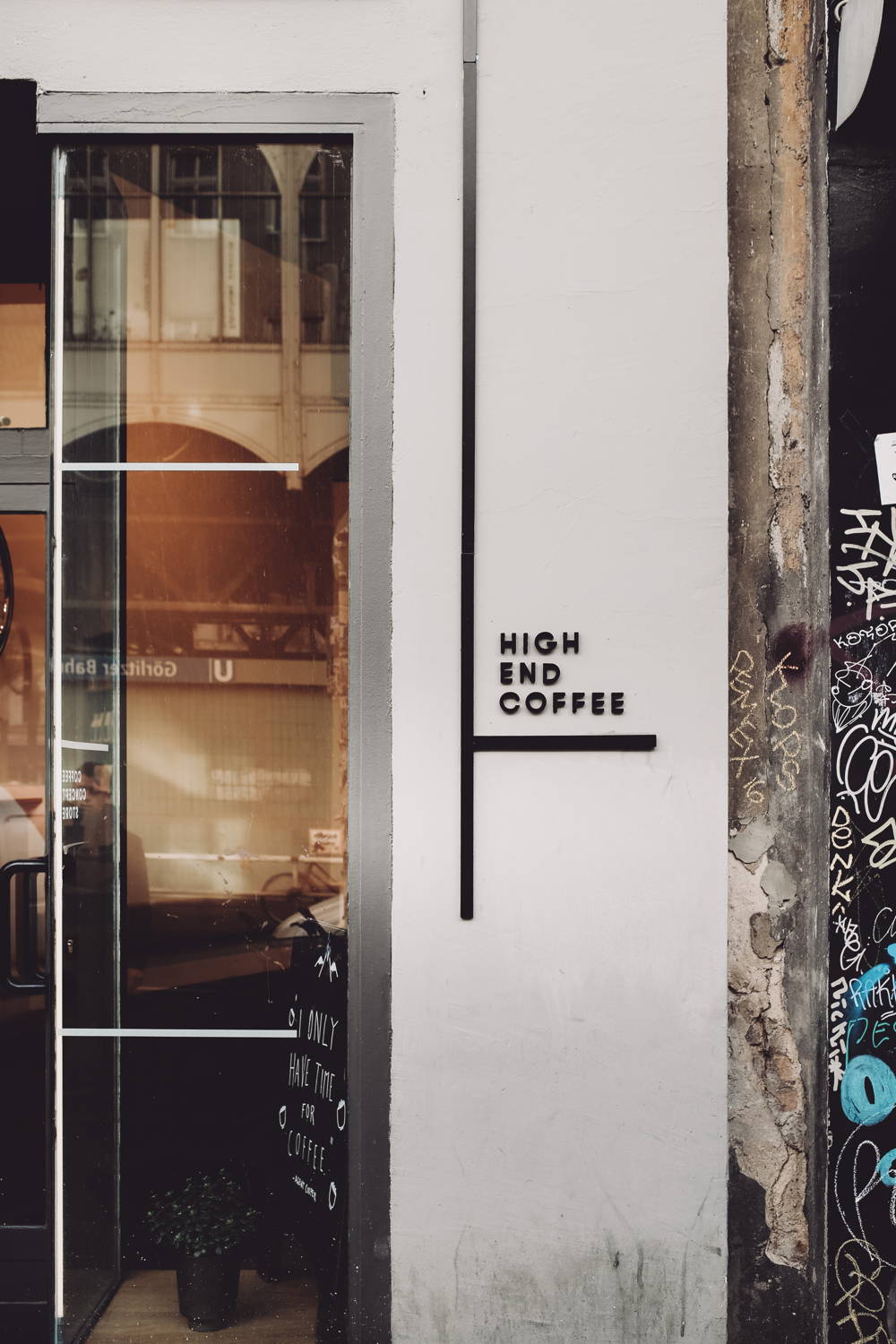 Slogan Slogan des Cafés