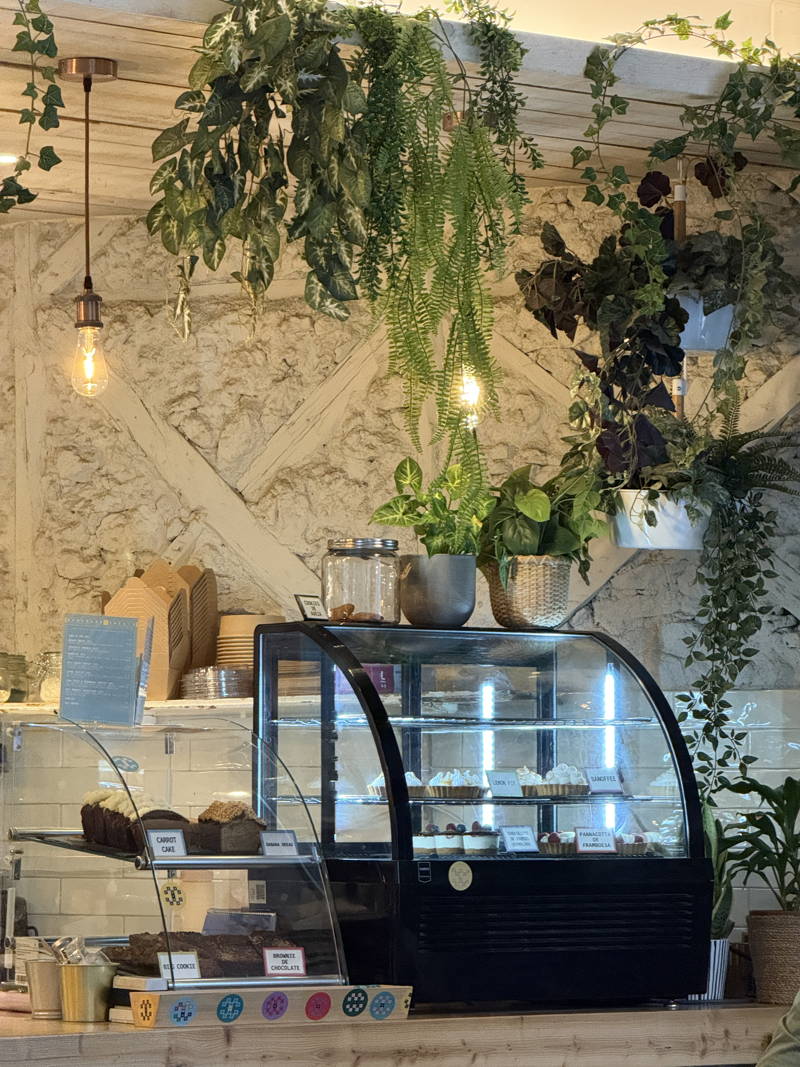 Verkaufstheke, Fauna e Flora Café Lissabon