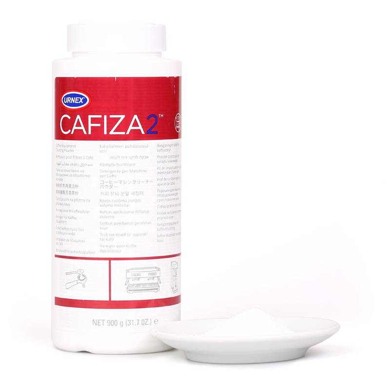 Urnex Cafiza Espresso Machine Cleaner Powder for thorough cleaning of coffee oils and residues