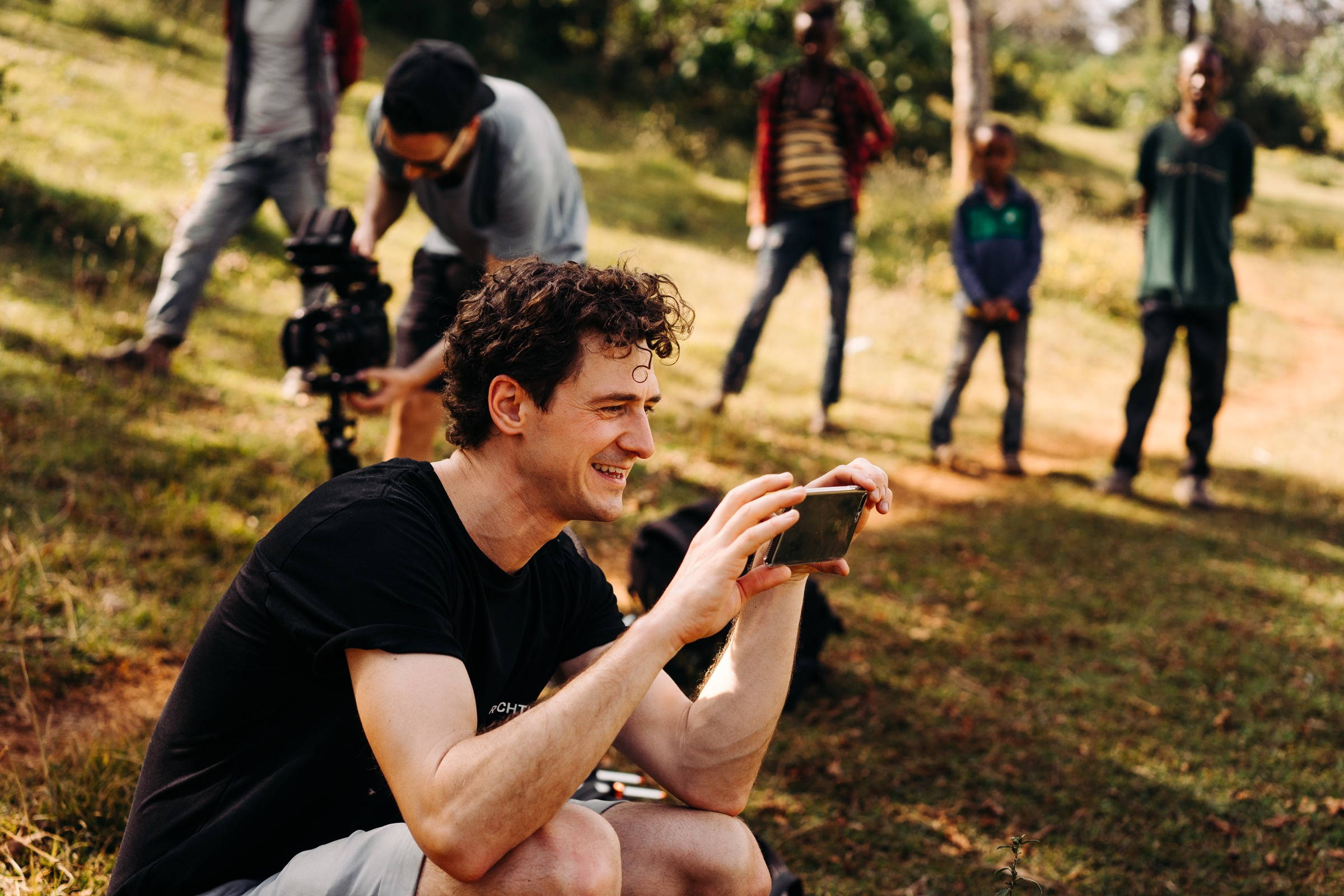 Martin schießt Fotos