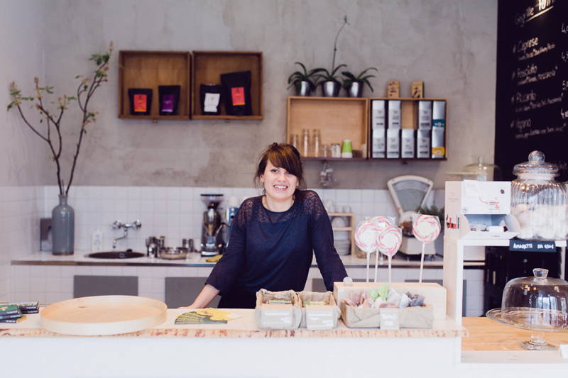 Im Café Janasch's in Magdeburg gibt's unseren Kaffee
