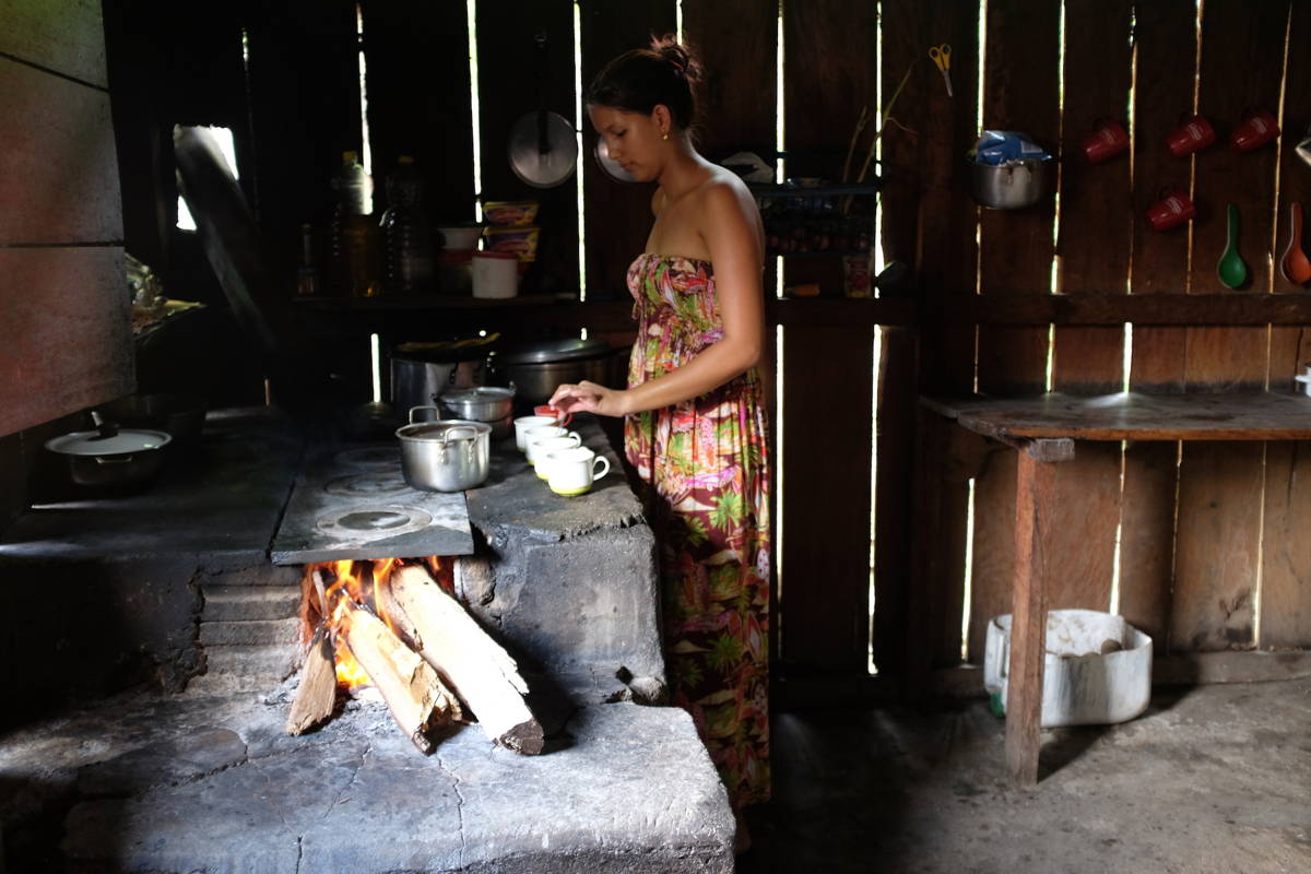 Traditionelles Essen in Kolumbien