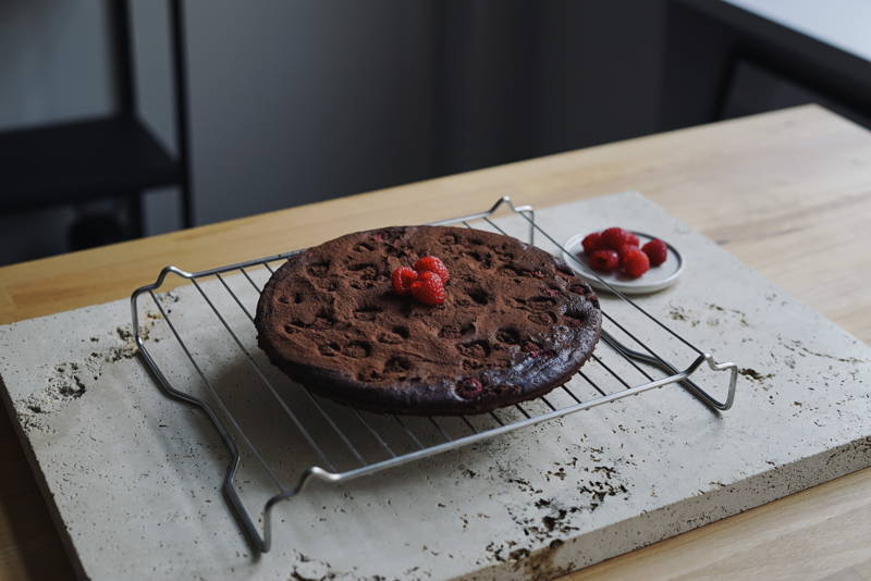 Espresso Himbeer Brownies (Newsletter Rezept)