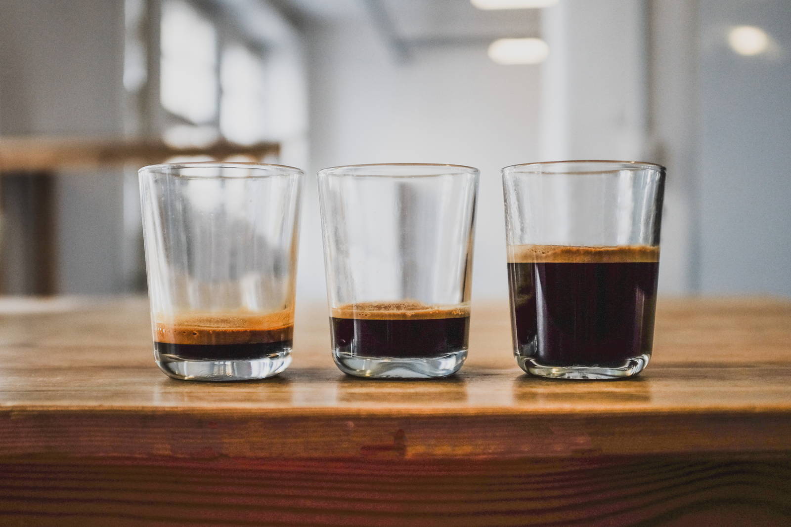 What is the difference between espresso, lungo and ristretto? Coffee