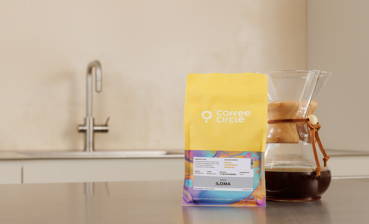Iloma Filterkaffee zubereitet in der Chemex