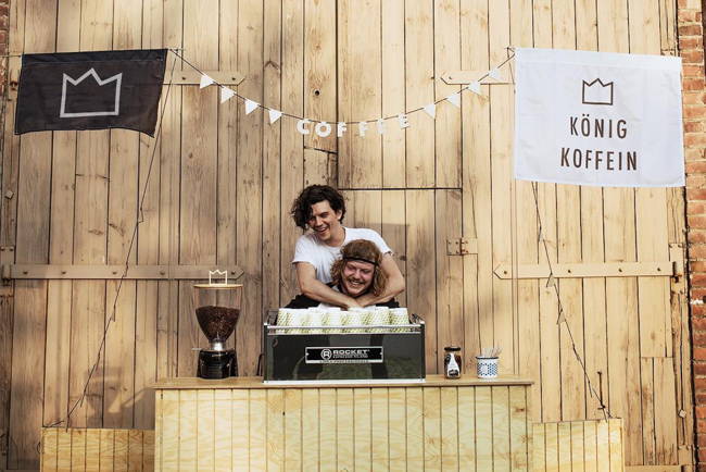 Wir stellen vor: König Koffein Mobiles Kaffee Catering