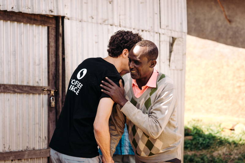 Umarmung in Äthiopien