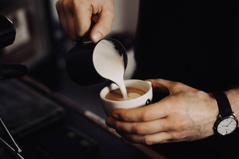 Richtig gut mit Latte Art