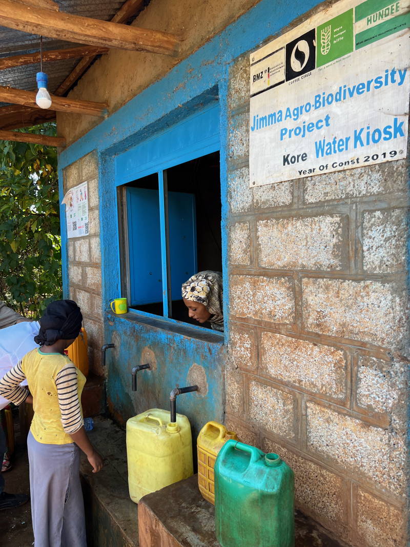Wasserkiosk Äthiopien