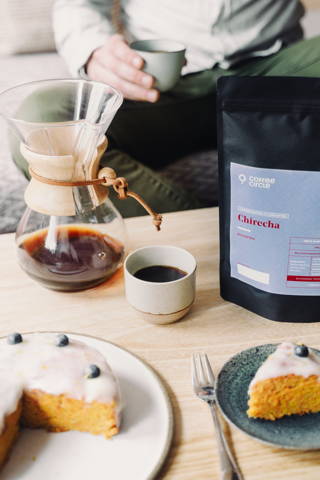 Chirecha Kaffee Chirecha Kaffee mit Chemex