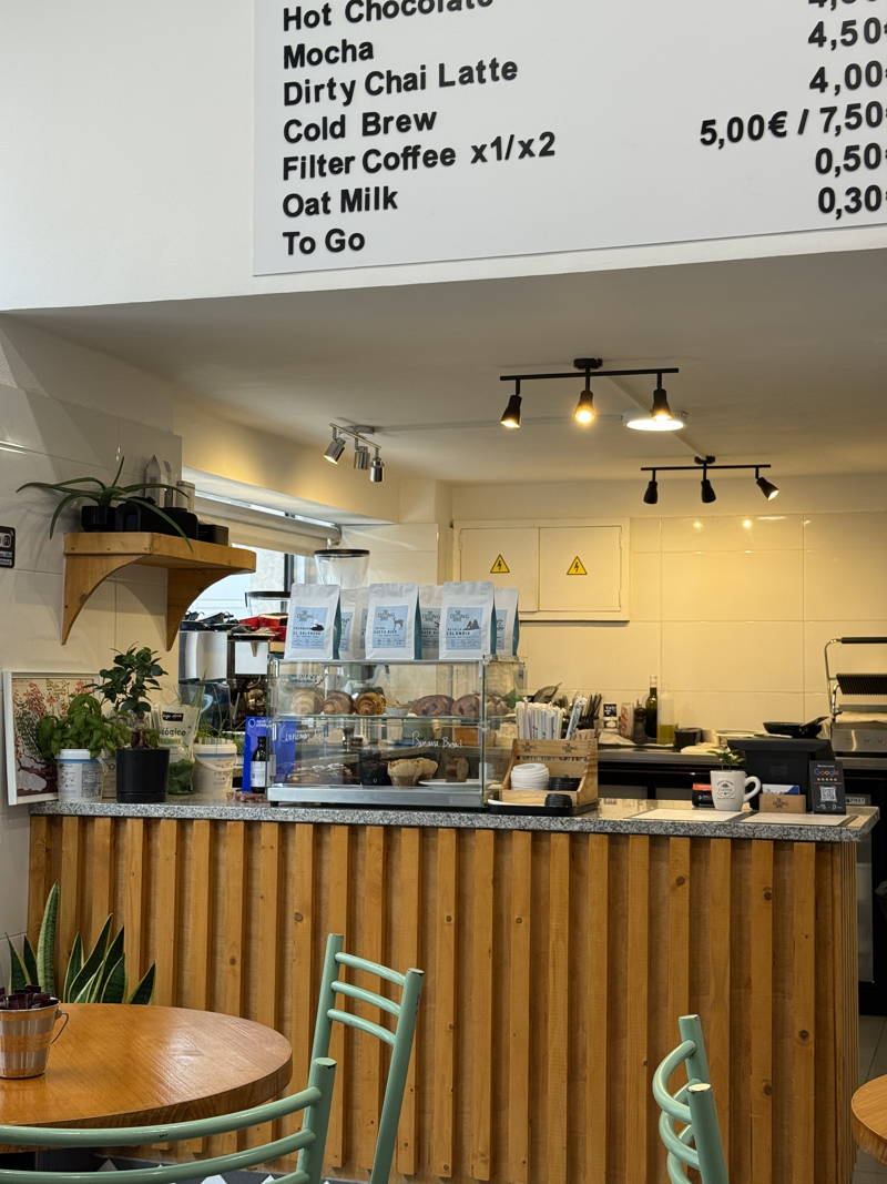 Verkaufstheke, Dong Coffee Lissabon