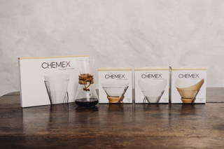 Die Chemex und Zubehör Die verschiedenen Filter der Chemex