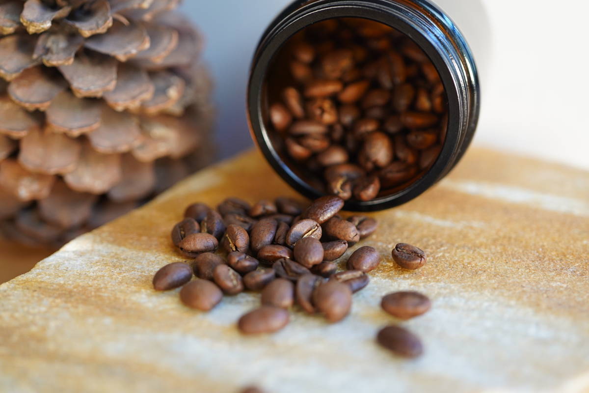 Adventskalender mit ganzen Bohnen