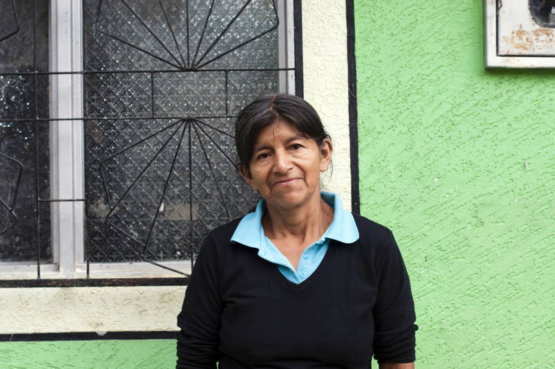 Maria Rosa Oidor, Finca Los Nogales, Colombia