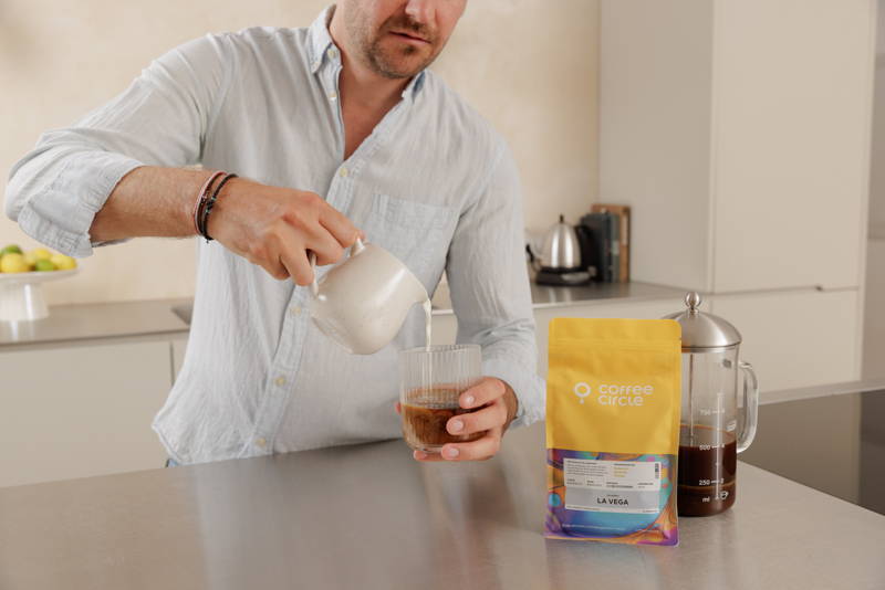 La Vega Kaffee aus der French Press