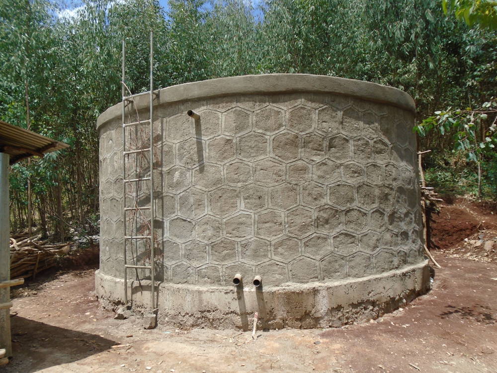 50qm Wasserreservoir Fertiger Brunnen