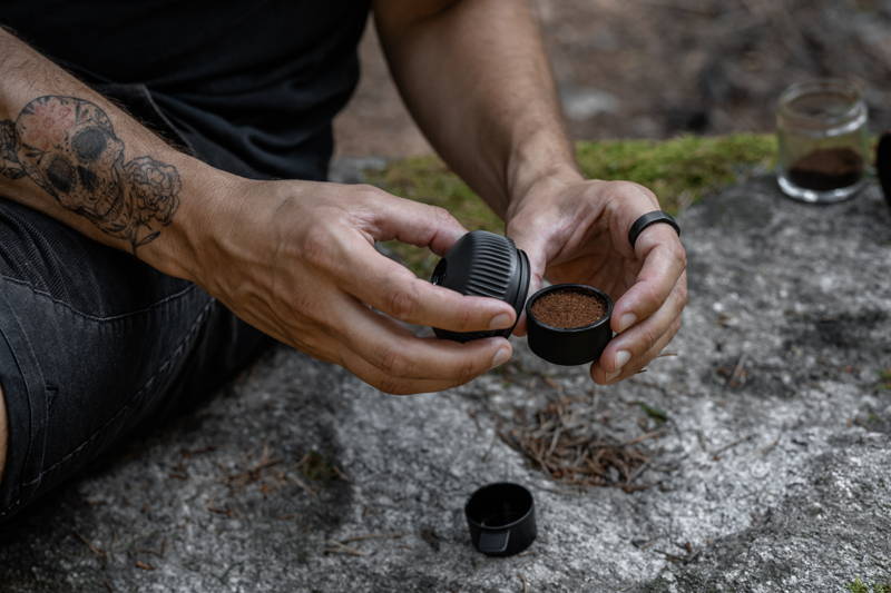 Wacaco Nanopresso Zubereitung