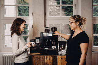 Zeit für Kaffee muss sein Kaffeepause gehört zum Standard
