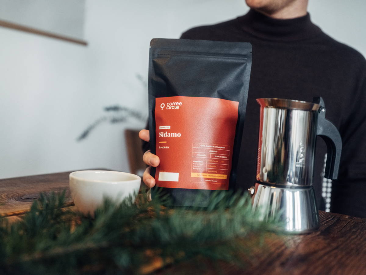 Espresso Sidamo aus der Bialetti