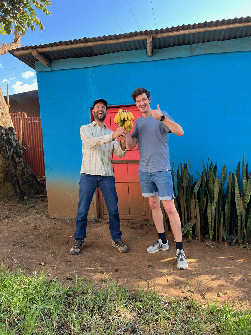 Martin und Hannes in Äthiopien