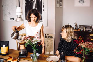 Kaffeezubereitung in der Chemex