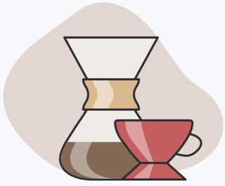 Icon Gear Kaffeezubereiter