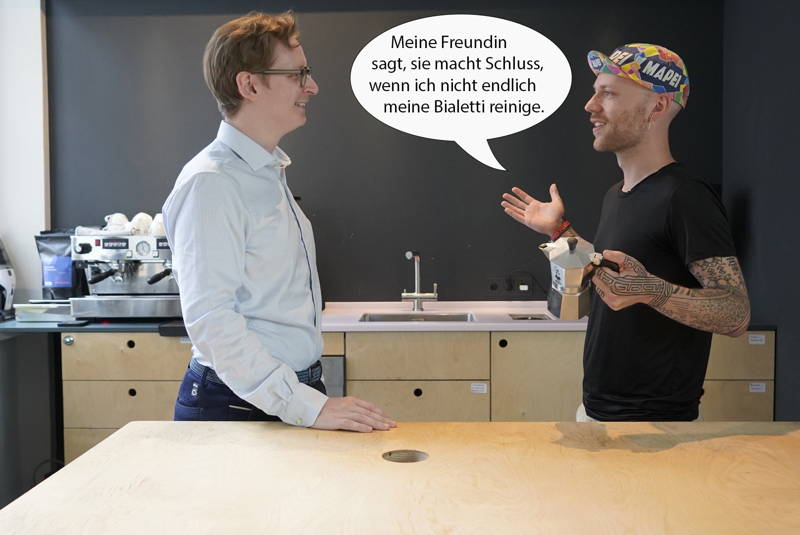 1 - So reinigst du deine Bialetti