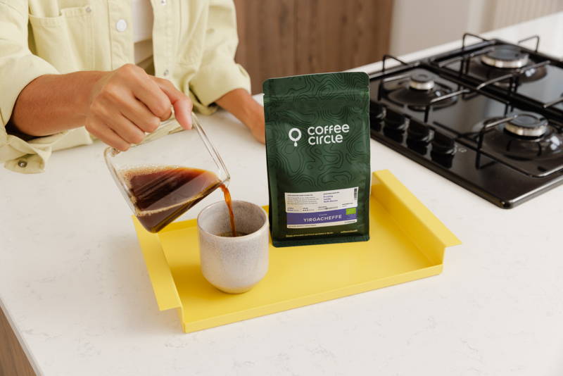 Deine Tasse Yirgacheffe am Morgen