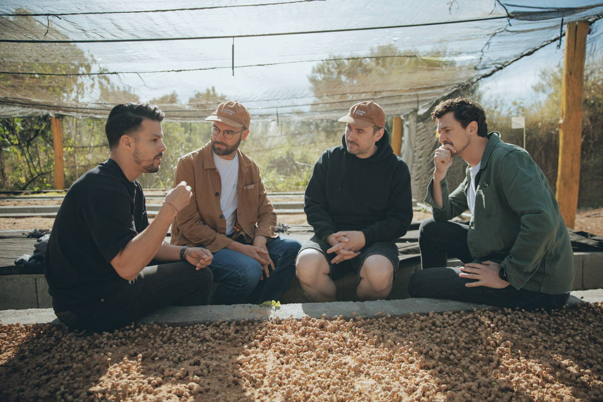 Martin, Hannes und Robert bei Daterra 2025