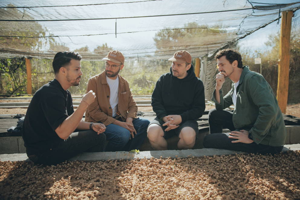 Martin, Hannes und Robert bei Daterra 2025